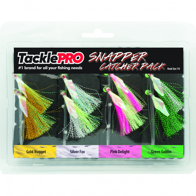 Tacklepro Snapper Catcher Four Pack - 7/0