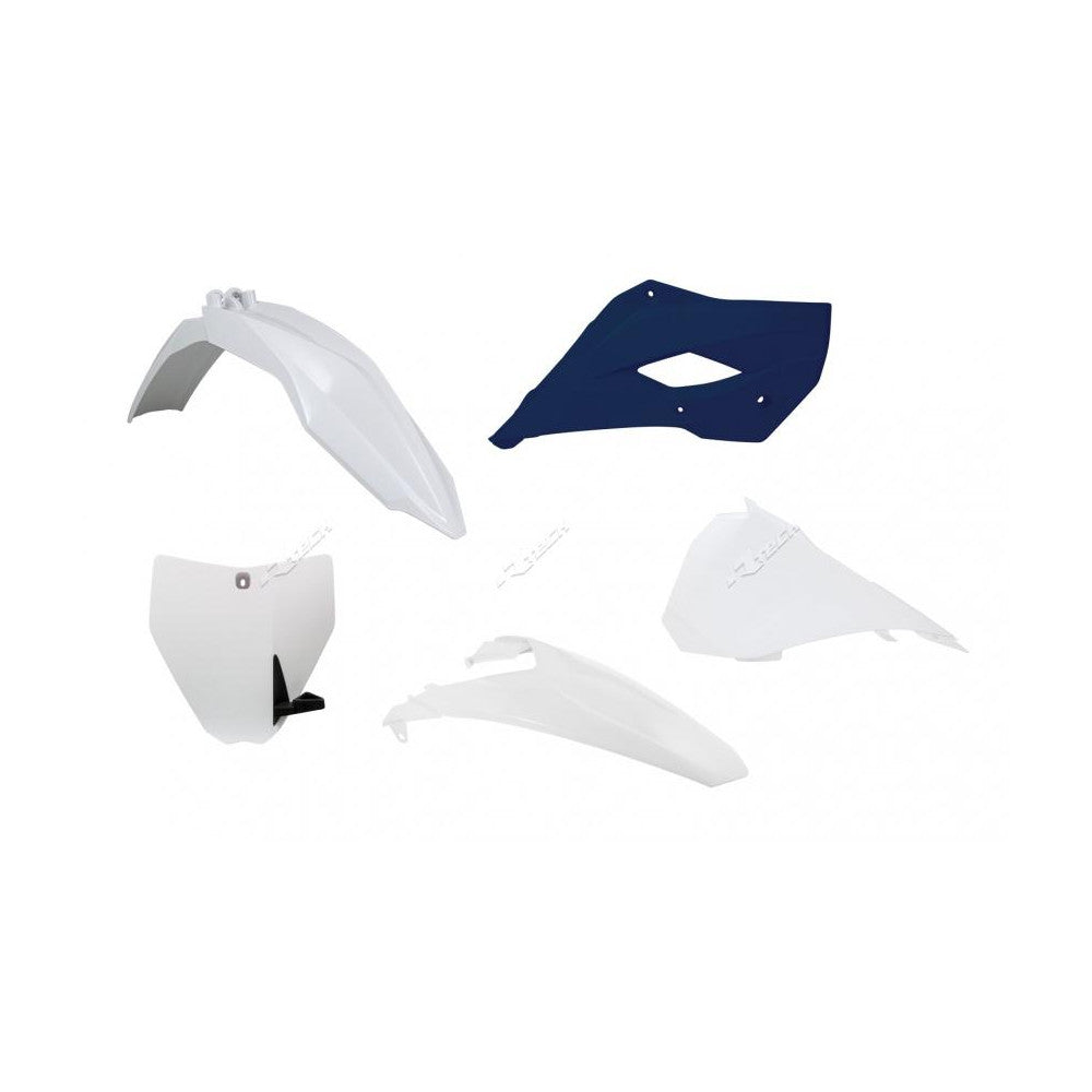Plastic Kit Rtech Husqvarna Front &Rear Fenders Sidepanels &Radiator Shrouds &Fr