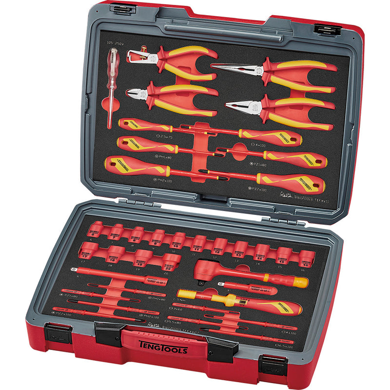 Teng 39 Piece Mecca Pro Tc-6T Eva Electrician Tool Kit