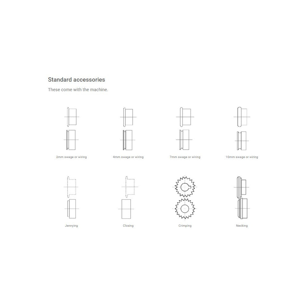 Bramley SJ.2 Universal Swage, Jenny & Wiring Machine Motorised (2022)