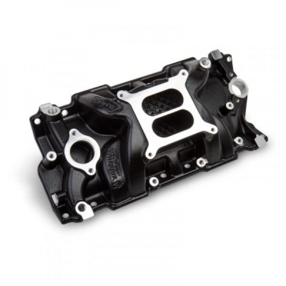 Weiand Intake Manifold (Chev SB) Speed Warrior - Black Each #8150BK