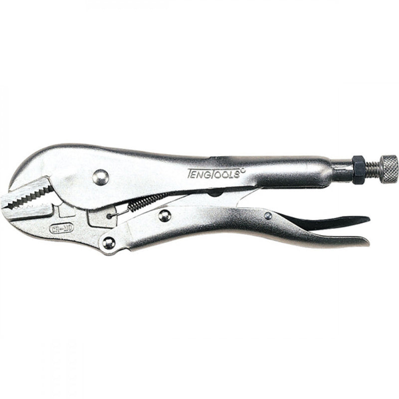 Teng 10in Power Grip Plier Flat Jaw