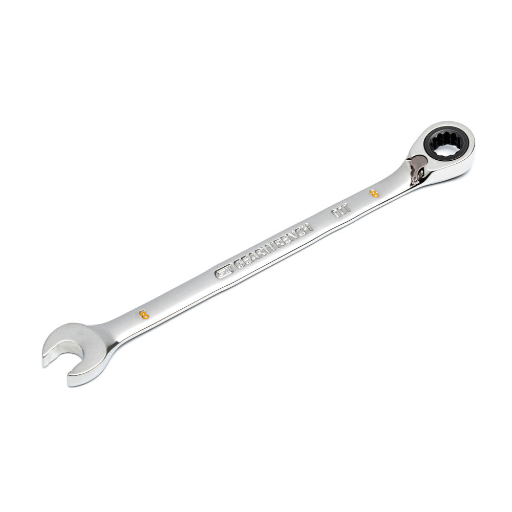GEARWRENCH 8mm 90-Tooth 12 Point Reversible Ratcheting Wrench