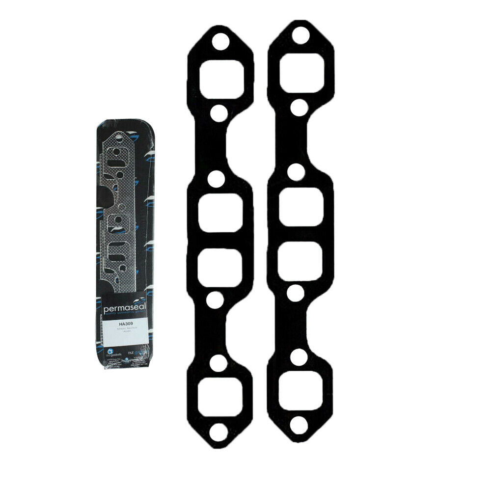 Permaseal Exhaust Manifold Gasket Set For Holden 253 308 V8 Red Blue Black#HA309