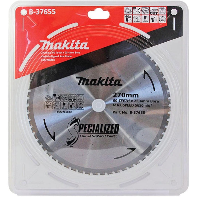 Makita Saw Blade Sandwich 270x25.4mm 60T