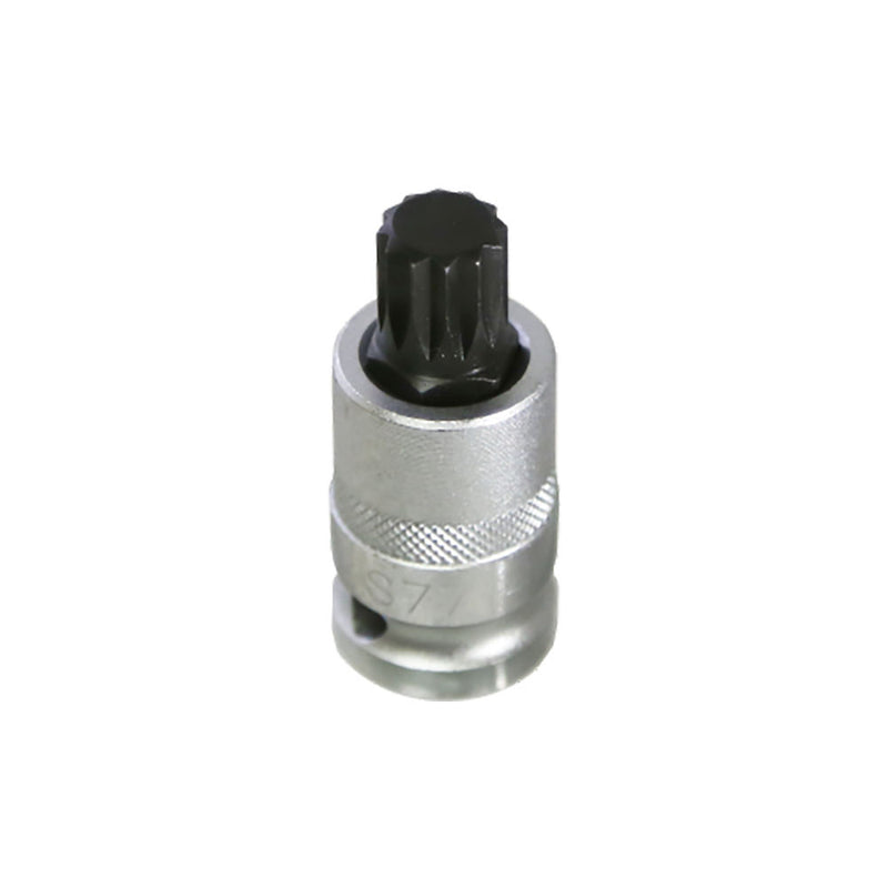 T&E Tools 1/2" Dr. Triple Sq. (Multi Spline) Socket 55mm