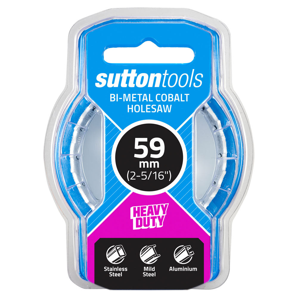 59mm Sutton Tools Bi-Metal Cobalt Holesaw