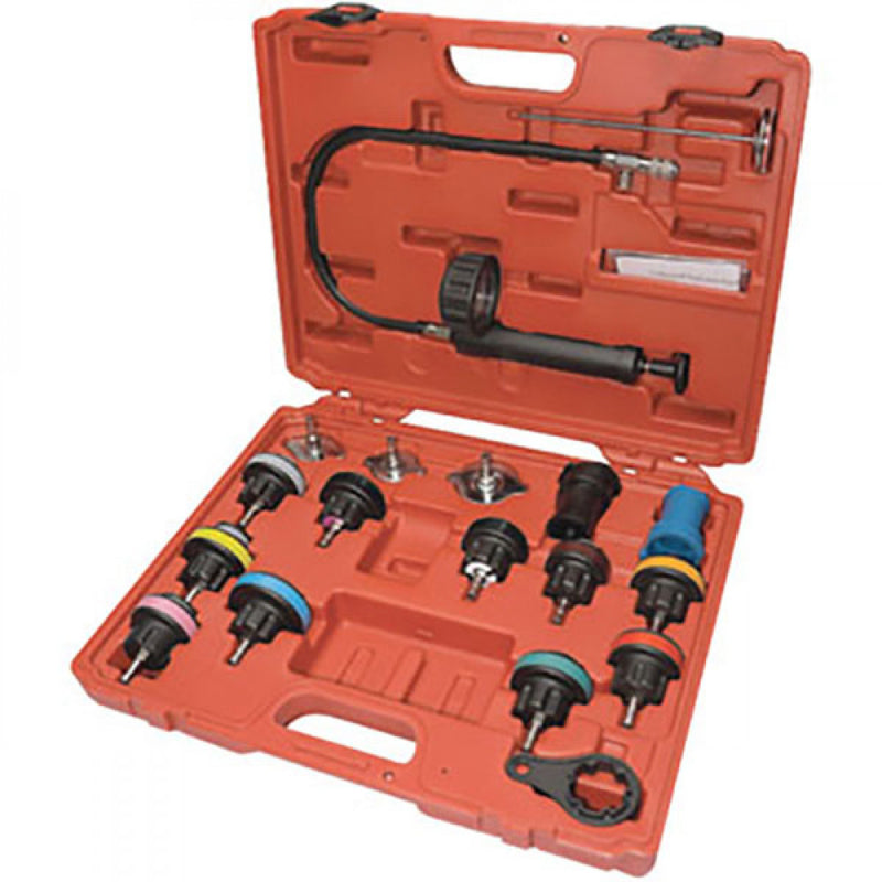 T&E Tools Univ. Radiator Pressure Test Kit