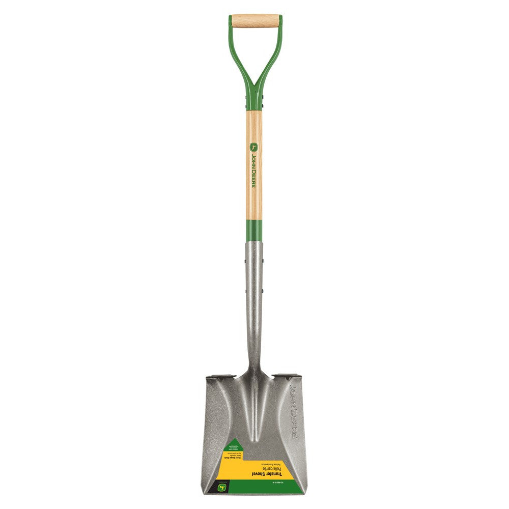 Square-Point Shovel Steel D-Handle W Extended Socket & Steps