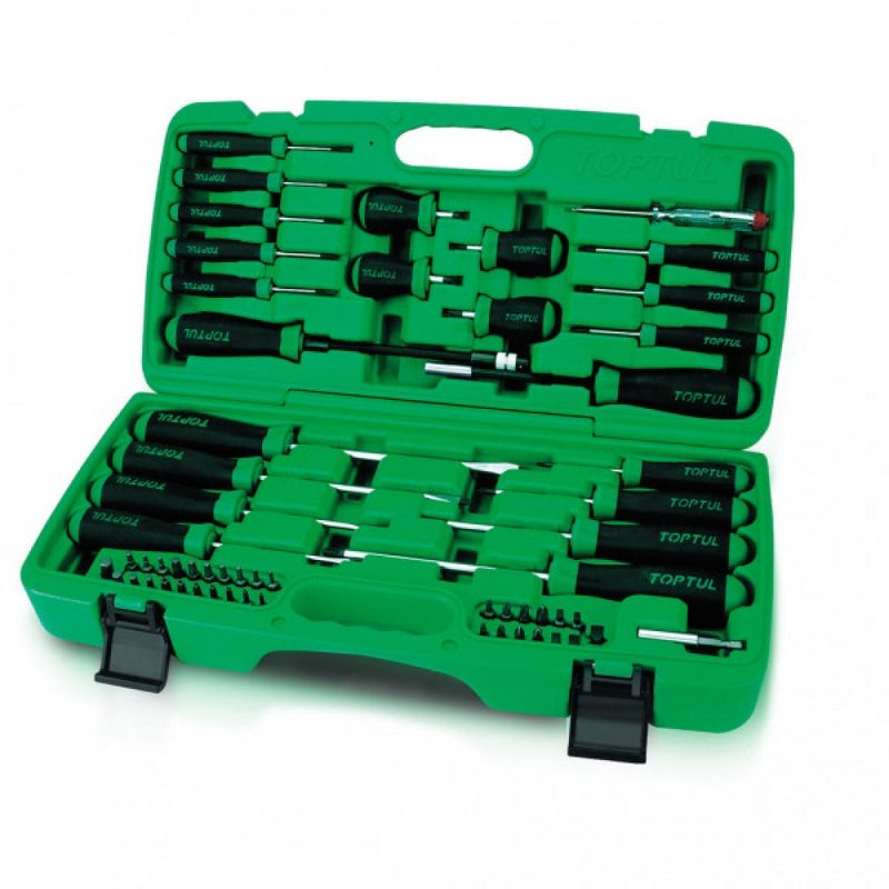 Screwdriver & Bit Set 58pce Toptul GAAI5801