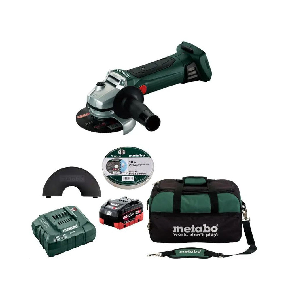 Metabo 18V Angle Grinder Kit