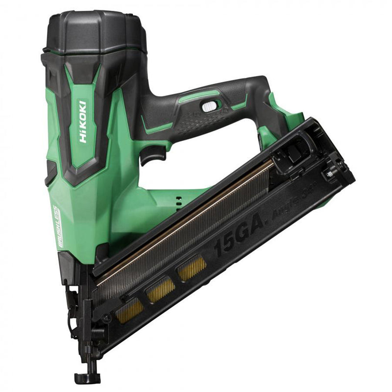 HiKOKI 18V Gasless 15G Angled Brad Nailer 65mm  - BARE TOOL