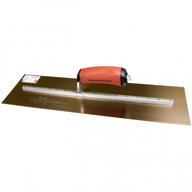 Marshalltown 450 x 125mm Gold Ss Trowel