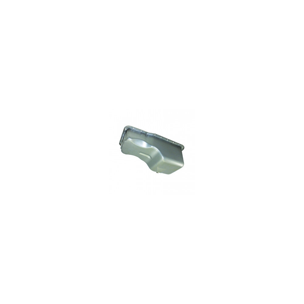 TSP FORD SMALL BLOCK FRONT SUMP UNPLATED STEEL OIL PAN #SP7445X