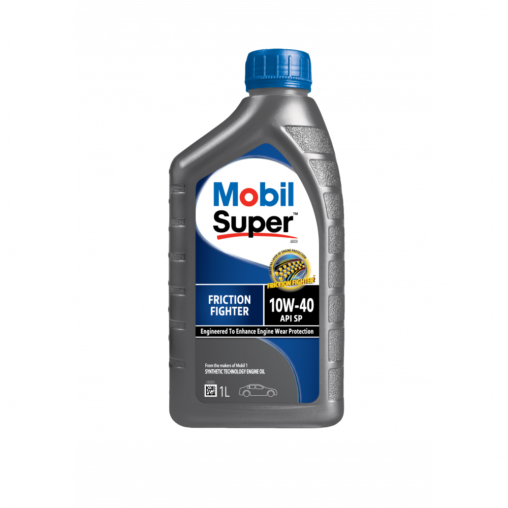 Mobil Super Friction Fighter 10W-40 (1LT)