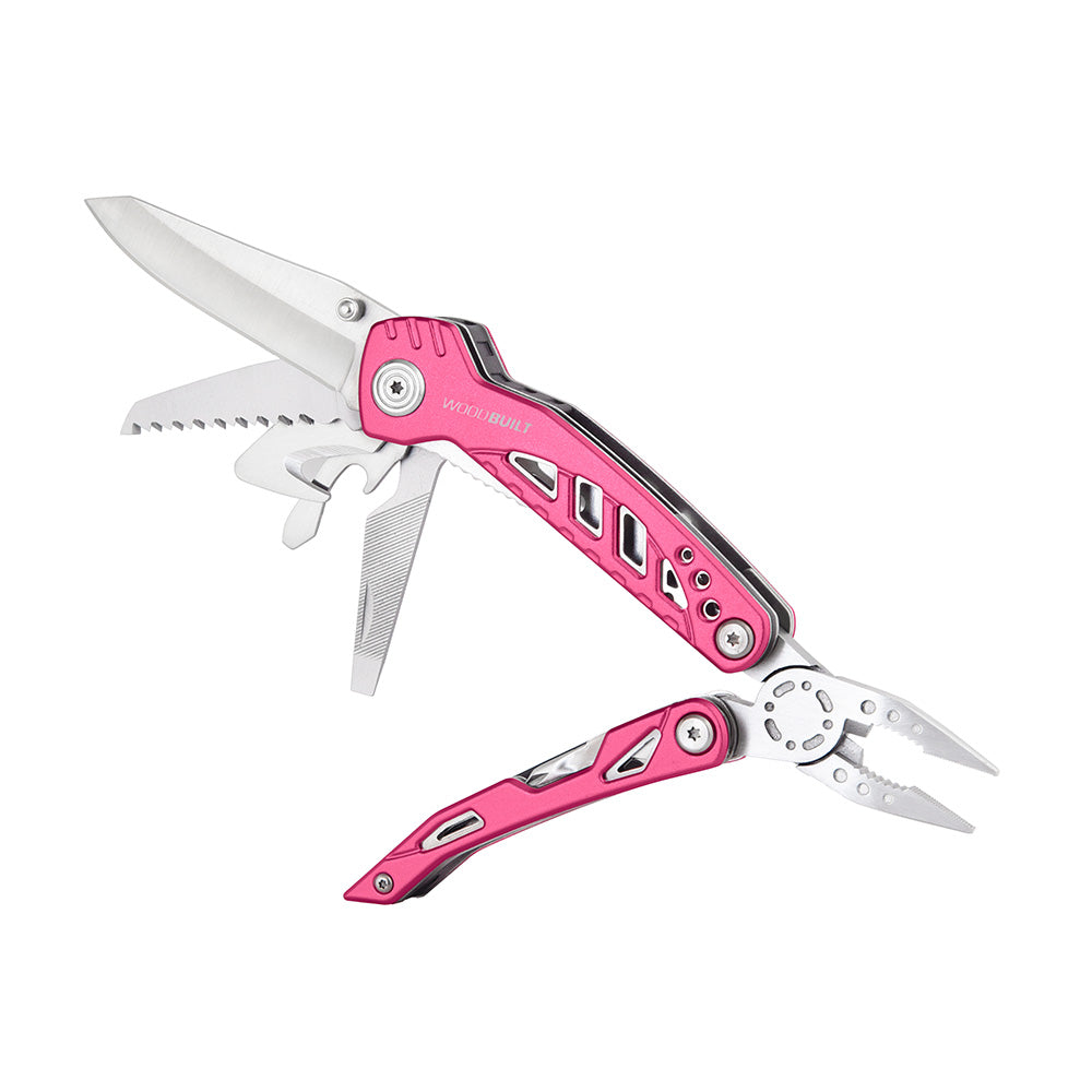Woodbuilt Pink 11 in 1 Multi-Function Tool