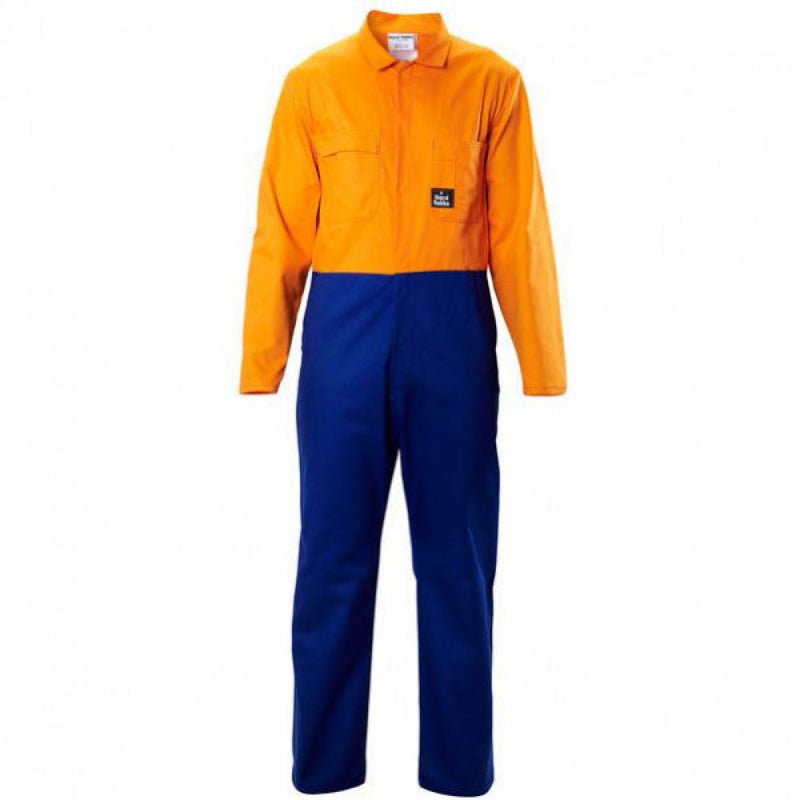 Hard Yakka Cotton Day Hi-Vis Zip Overall