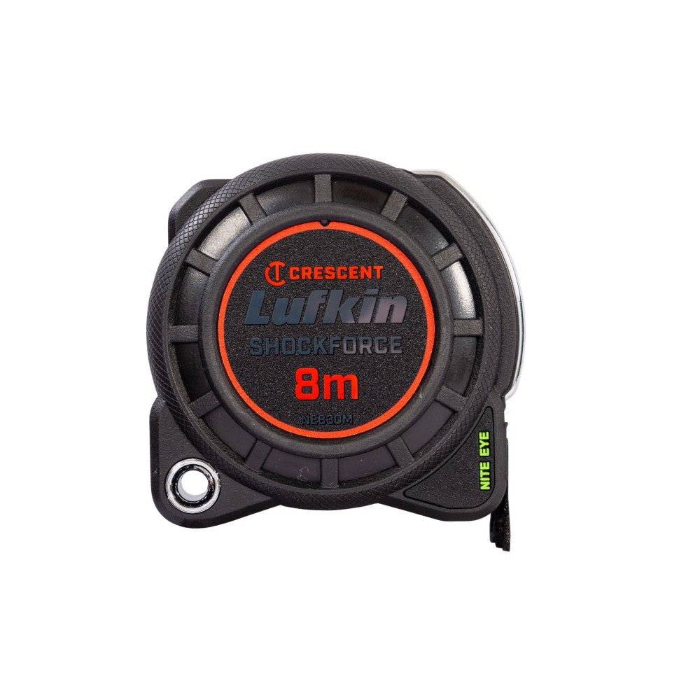 Crescent 8m x 30mm Shockforce Nite Eye™ Tape Measure