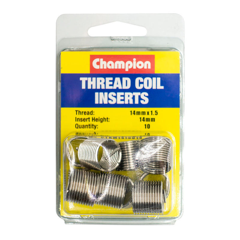 Champion M14 x 1.50 x 14mm Thread Insert Refills - 10 Pack