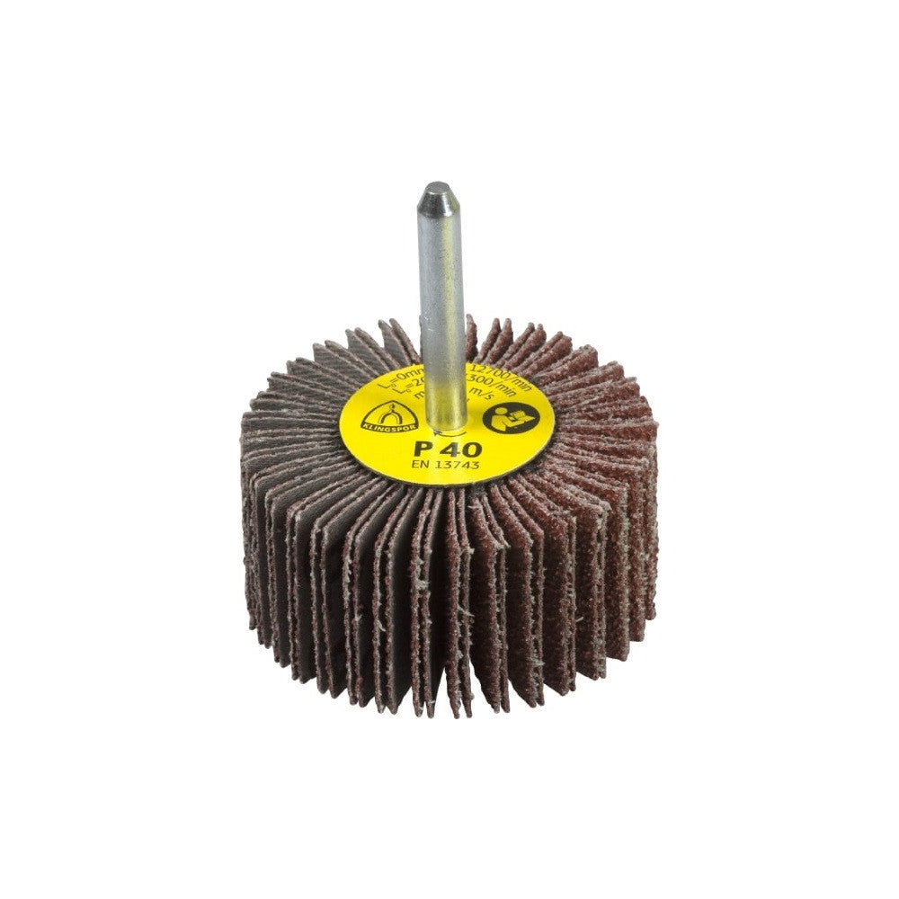 Klingspor KM613 Flap Wheel 6mm Shaft - 50x20, 120g (5pk)