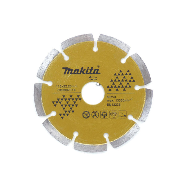 Makita Diamond Circular Saw Blade 115x22.23mm Segmented