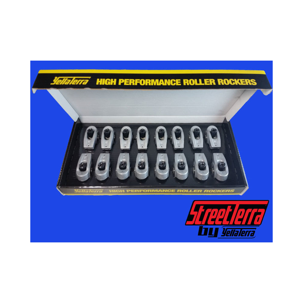 YELLATERRA HOLDEN & AMC V8 STREET TERRA 3/8" STUD [1.65 RATIO] ROCKERS (ST 2009)