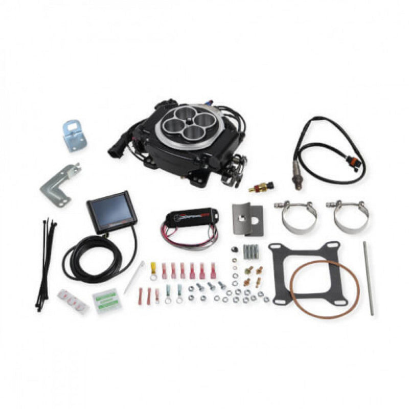 HOLLEY SNIPER EFI SELF-TUNING MASTER KIT - BLACK