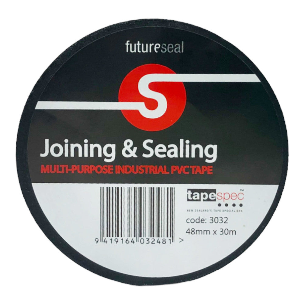 Poly Film Black 48mm x 30m Pvc Duct Tape €