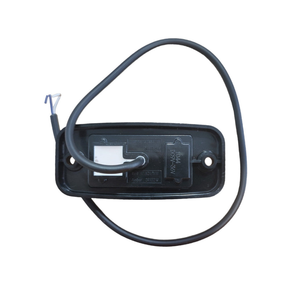 Light Led Marker Amber 100x50