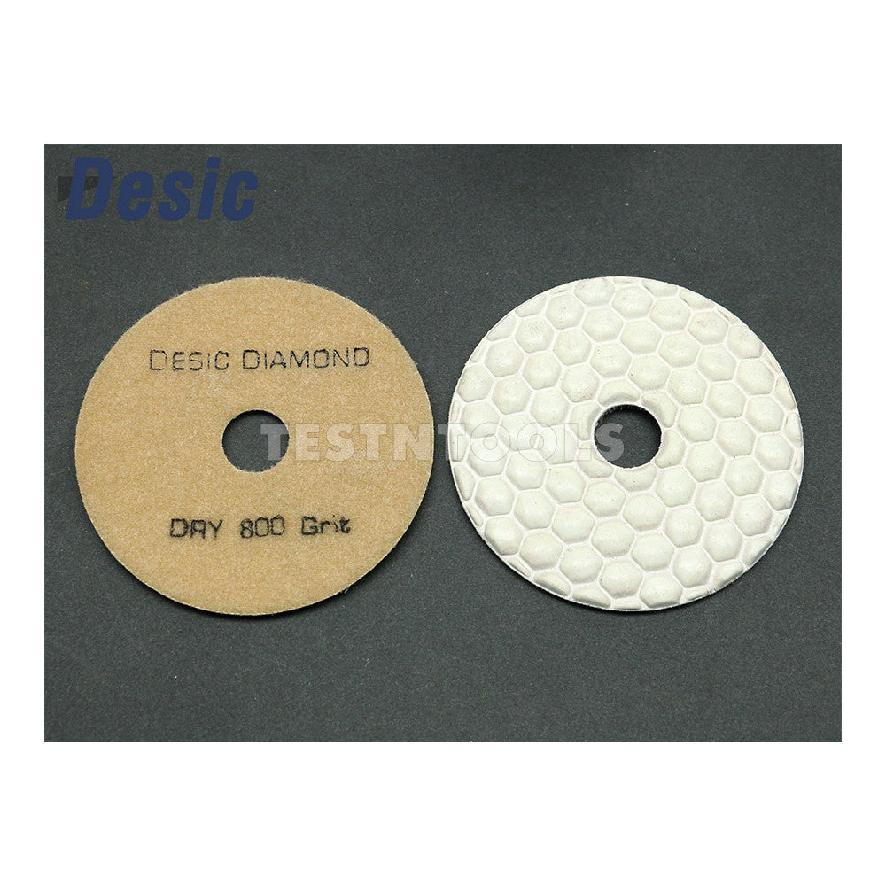 Desic Diamond DRY Polishing Pad 100mm 800 Grit AAA Grade