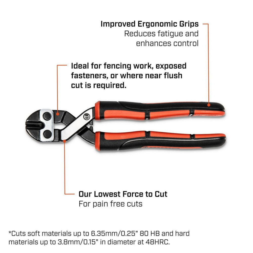 Crescent 8-1/2in. Compact Angled Wire & Bolt Cutter