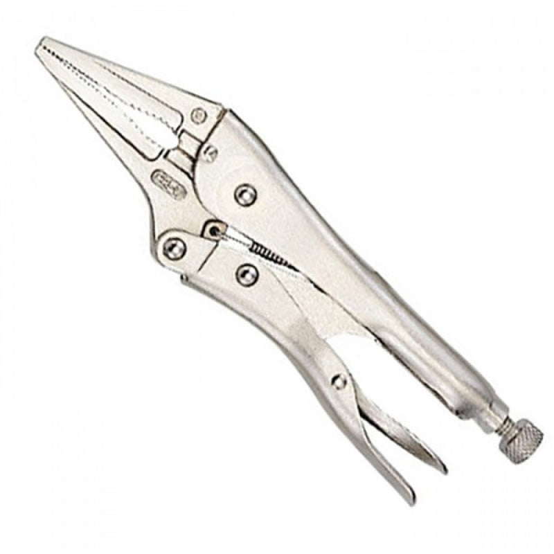 Genius 225mm (9") Long Nose Locking Pliers With Cutter