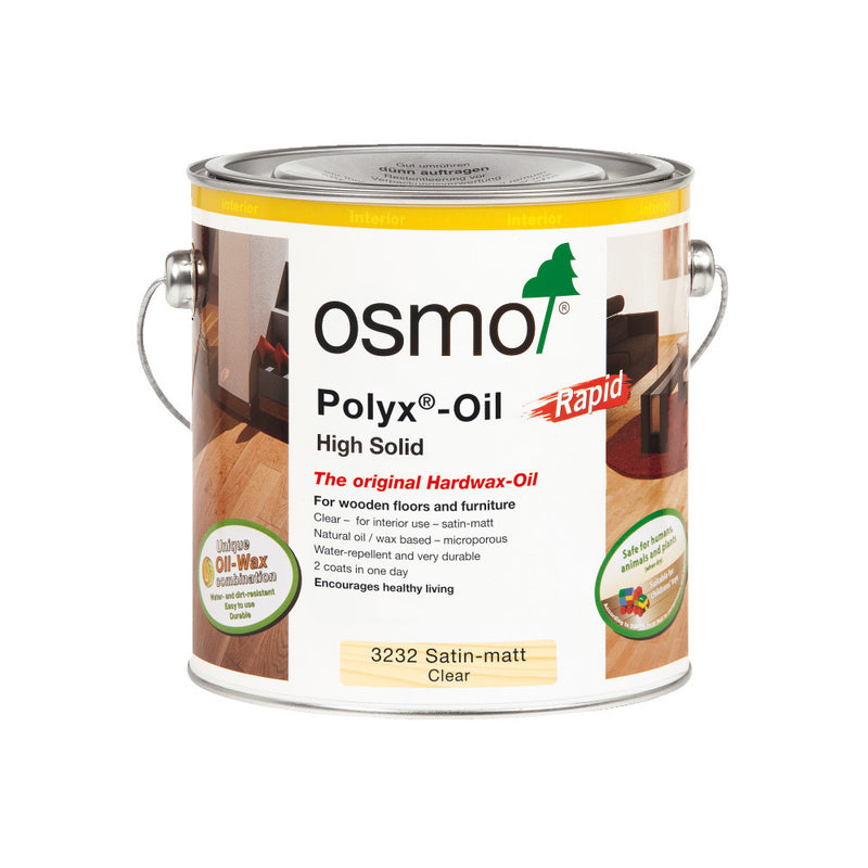 Osmo Polyx-Oil - 3232 Satin (Rapid), 750ml