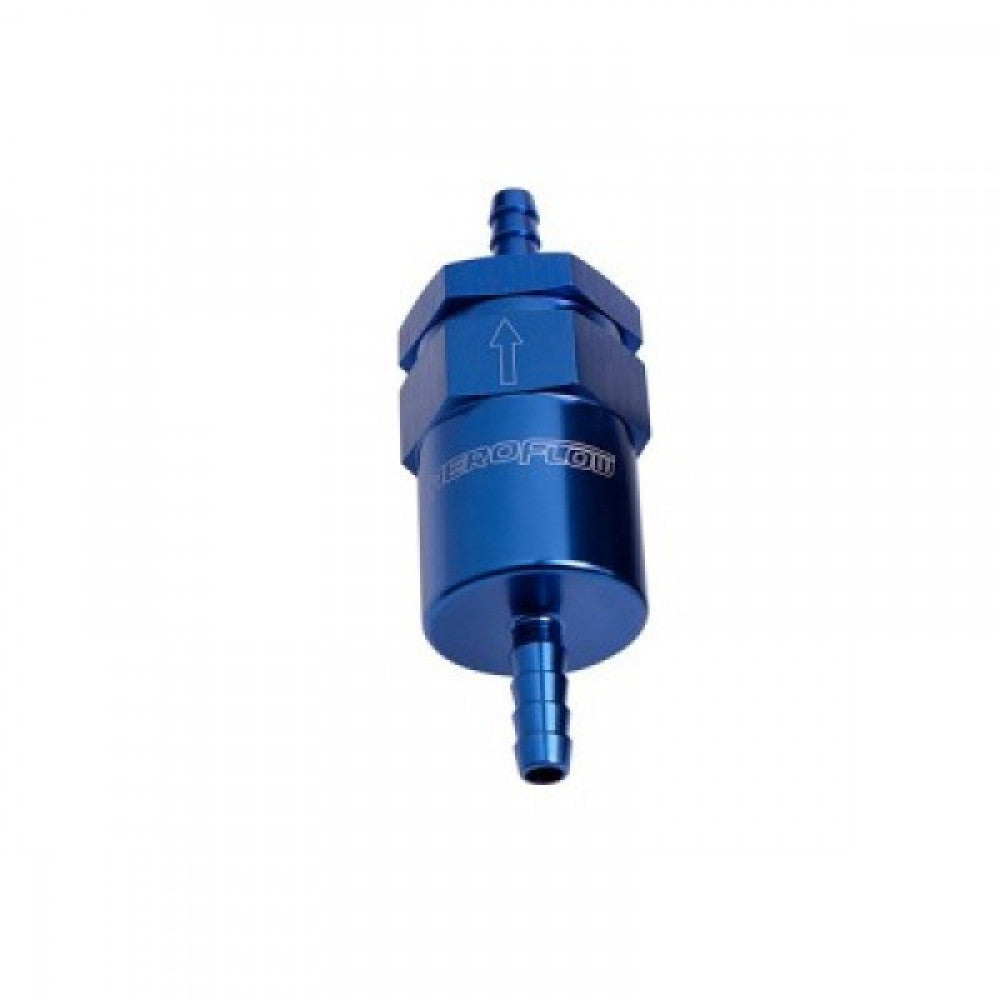 Fuel Filter 1/2 Barb 30 Micron Blue