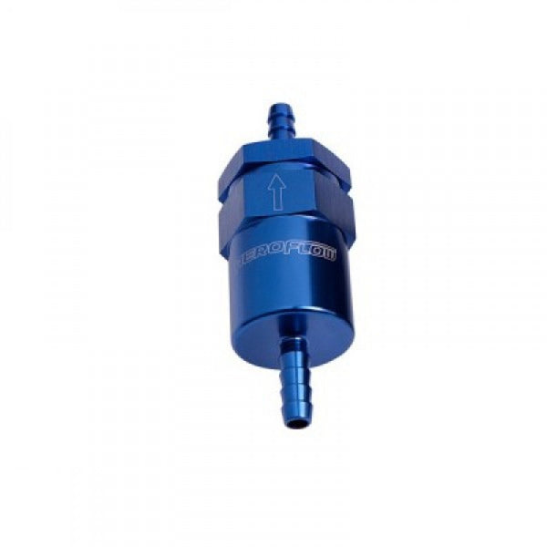 FUEL FILTER 1/2 BARB 30 MICRON BLUE