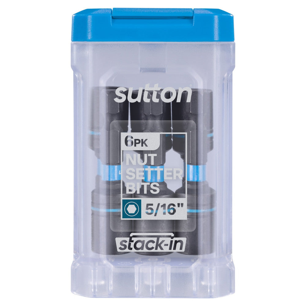 Nutsetter Bit 5/16in 50MM 6 Pack