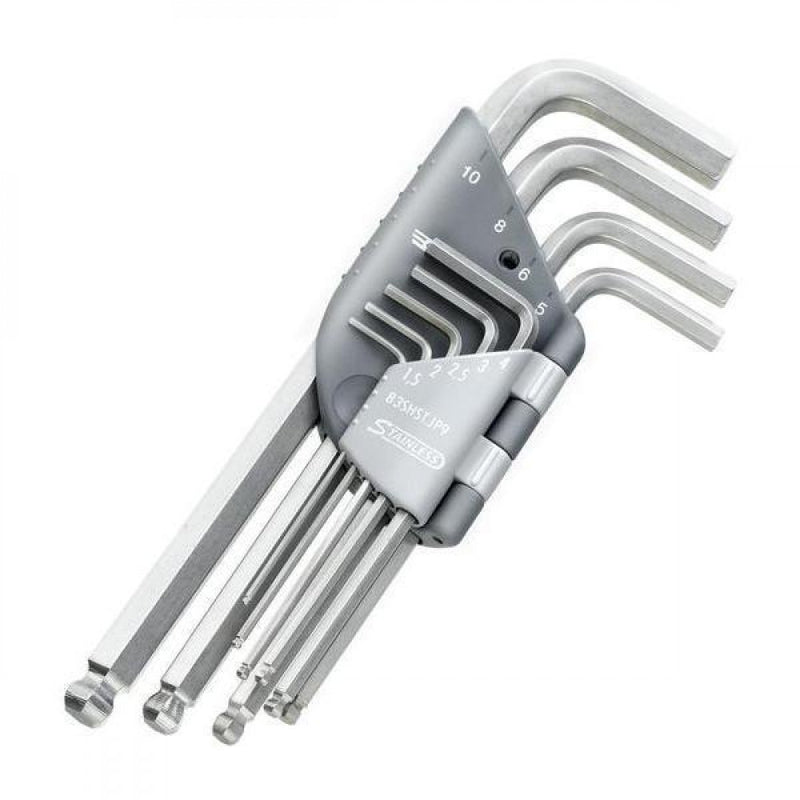 Facom 83SHST.JP9APB Metric Stainless Hex Key Set