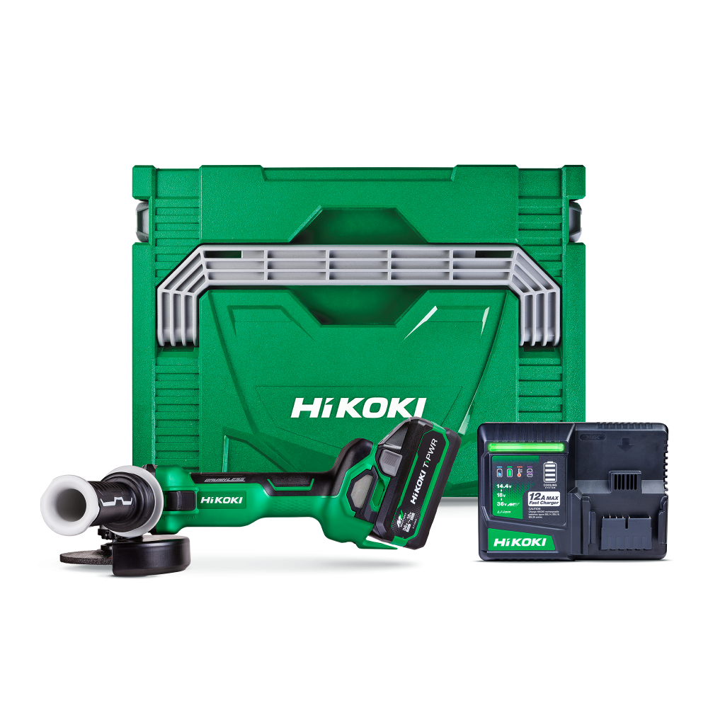 18V Brushless 125mm Angle Grinder T-PWR Kit