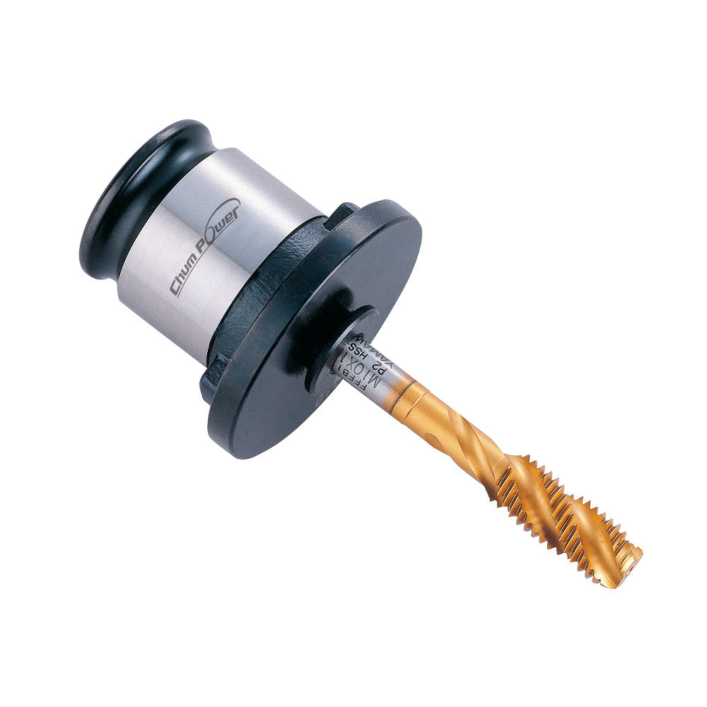 Q/C Tap Collet Positive Drive W/o Clutch 9.0 x 7.0 SQ Size #1 (19mm) M12 DIN
