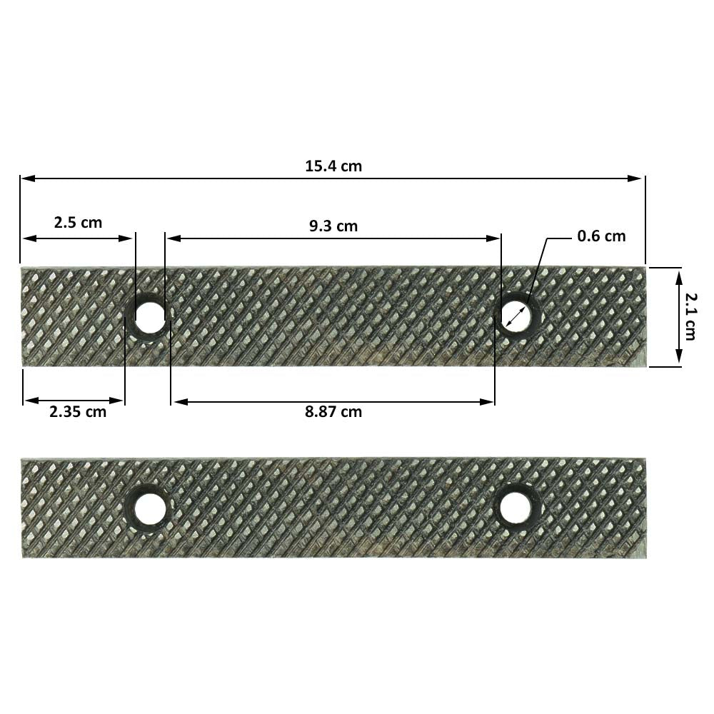 Groz Spare Jaws - Gz35403 6in / 150mm Vice (Pair)