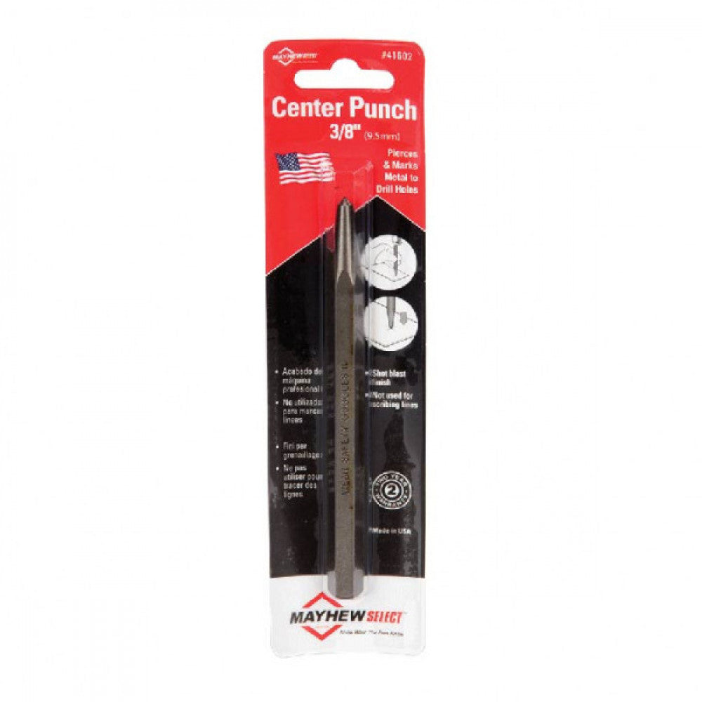 Mayhew Card Center Punch 150mm x 1/2"