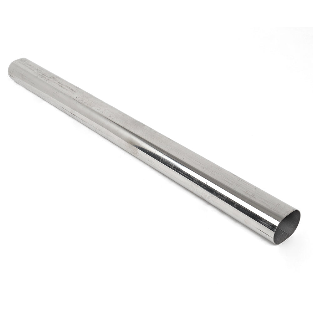 304 Stainless Steel Straight Oval Tubing 3.0" OD - 1000mm Length