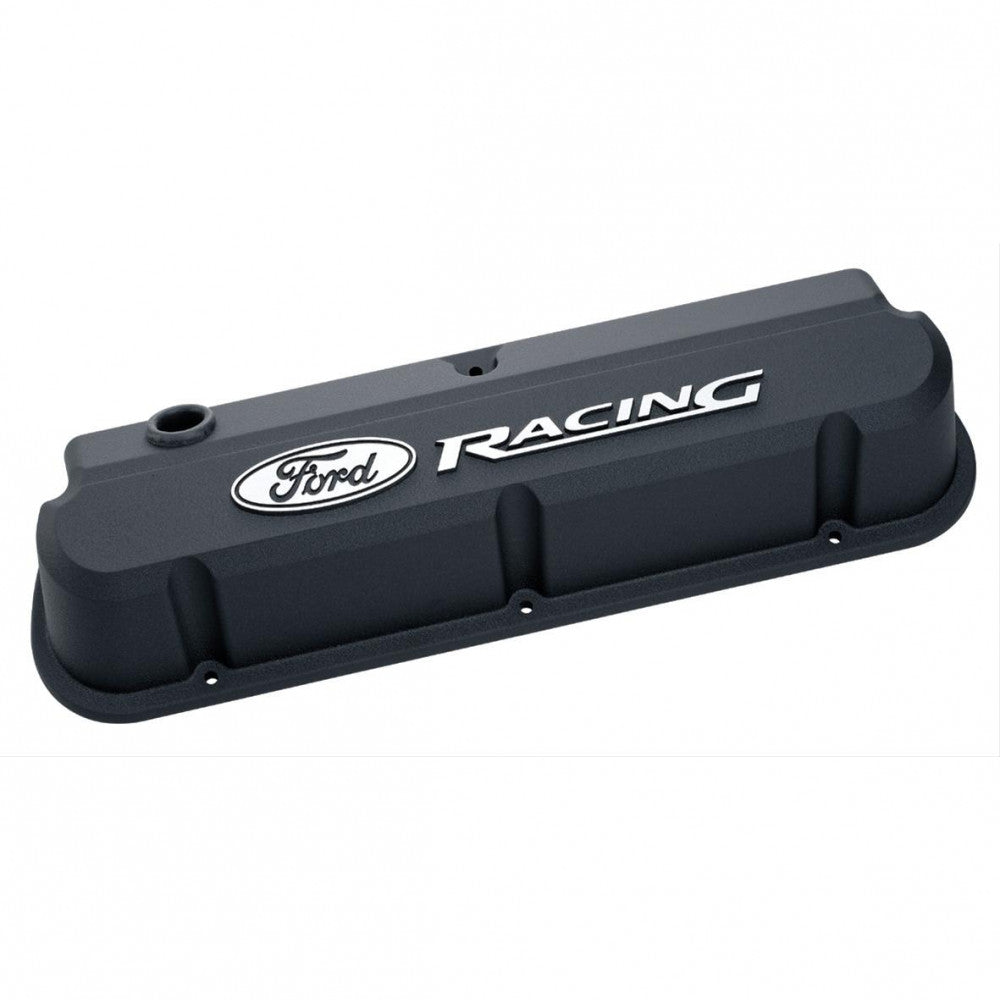 Proform Valve Covers, Cast Alum Black Ford Racing Ford 289, 302, 351W #302-135