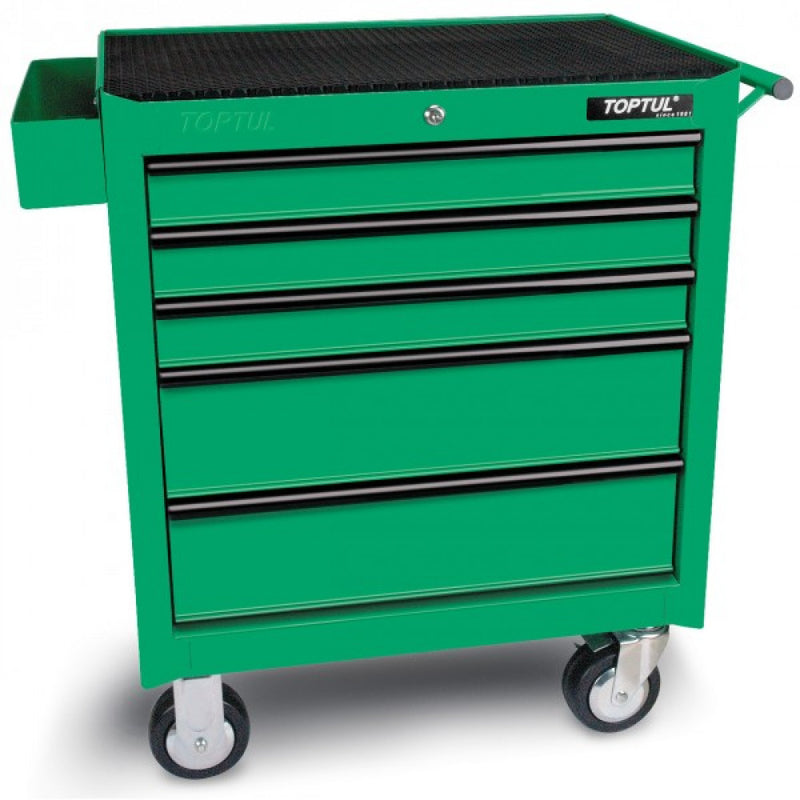 Toptul 5 Drawer Roll Cabinet GREEN