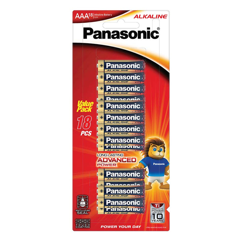 Panasonic Aaa Battery Alkaline (18Pk)