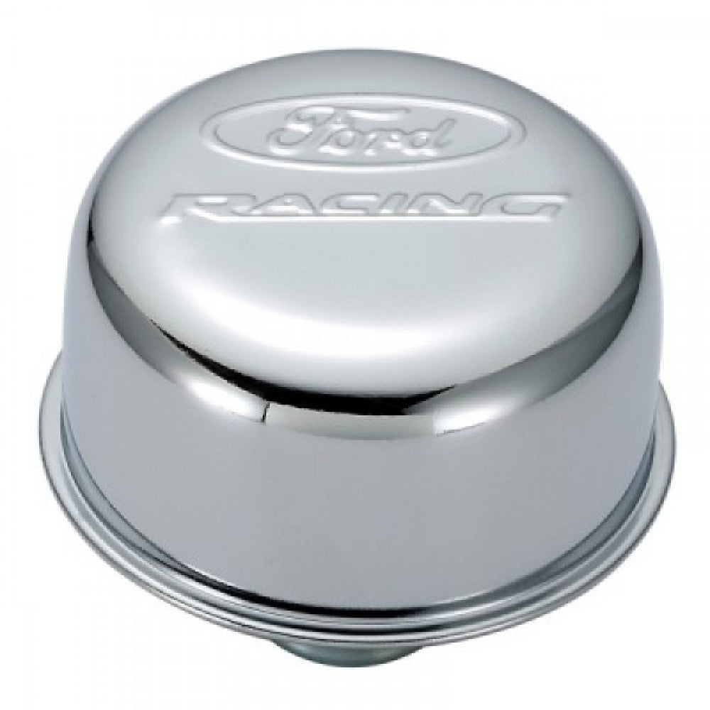 Proform Breather Push In Ford Racing Chrome Each#PR302-215