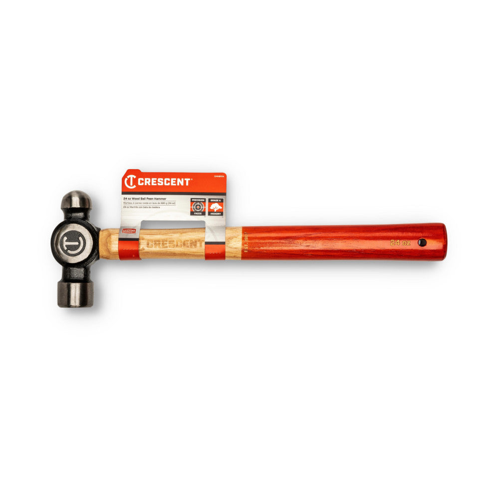 Crescent 24 OZ. Wood Ball Pein Hammer