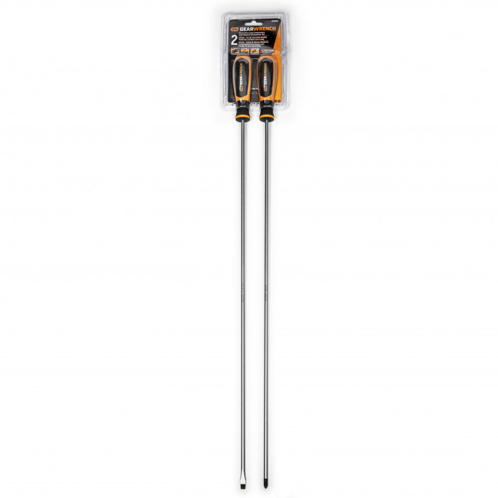 GEARWRENCH 2 Pc. Phillips®/Slotted Dual Material Screwdriver Set  80068H