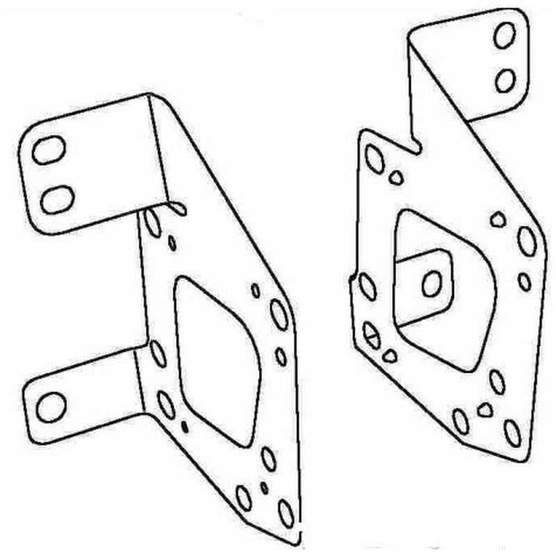 Toyota Will V1 01/00 > 12/01 Side Mount Bkts.