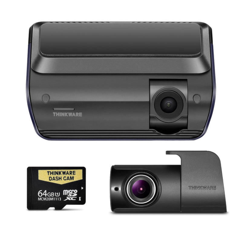 THINKWARE Q1000 2K QHD FRONT & REAR DASH CAM KIT - 64GB